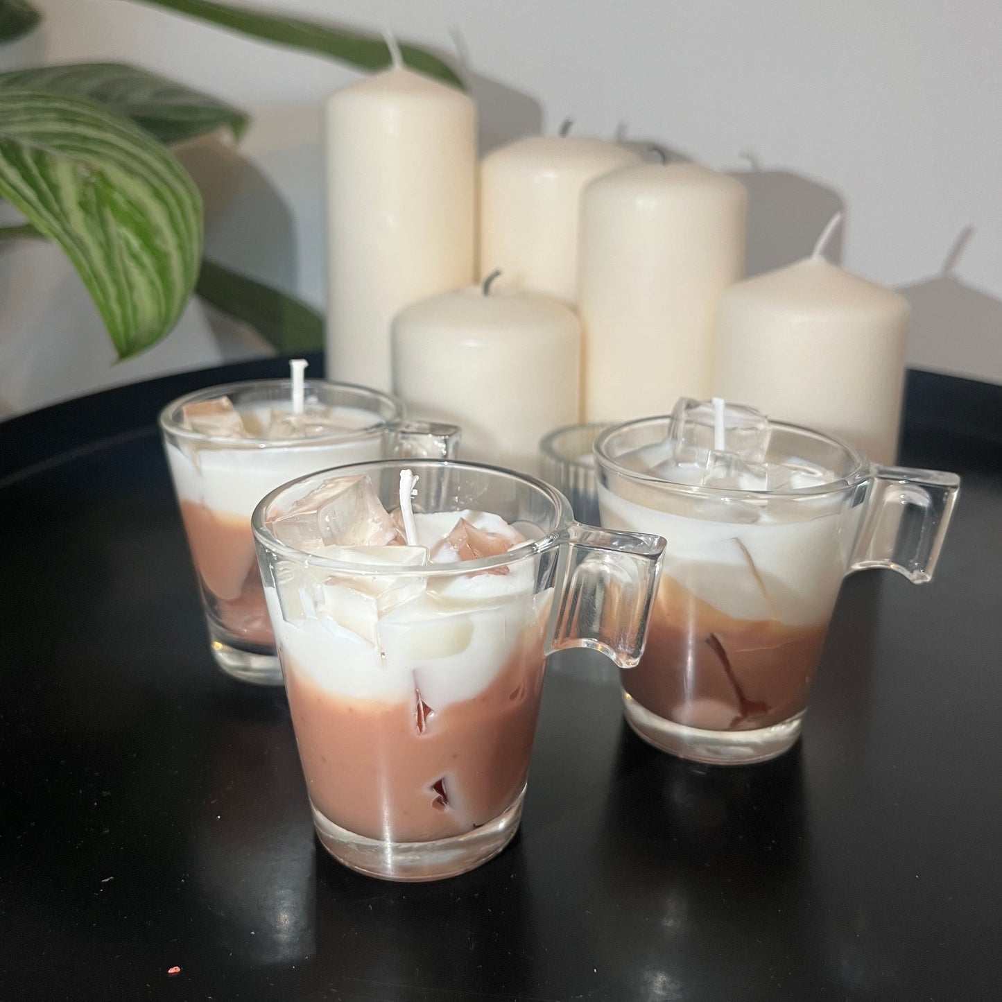 Set of 3 Mini Iced Coffee Candles