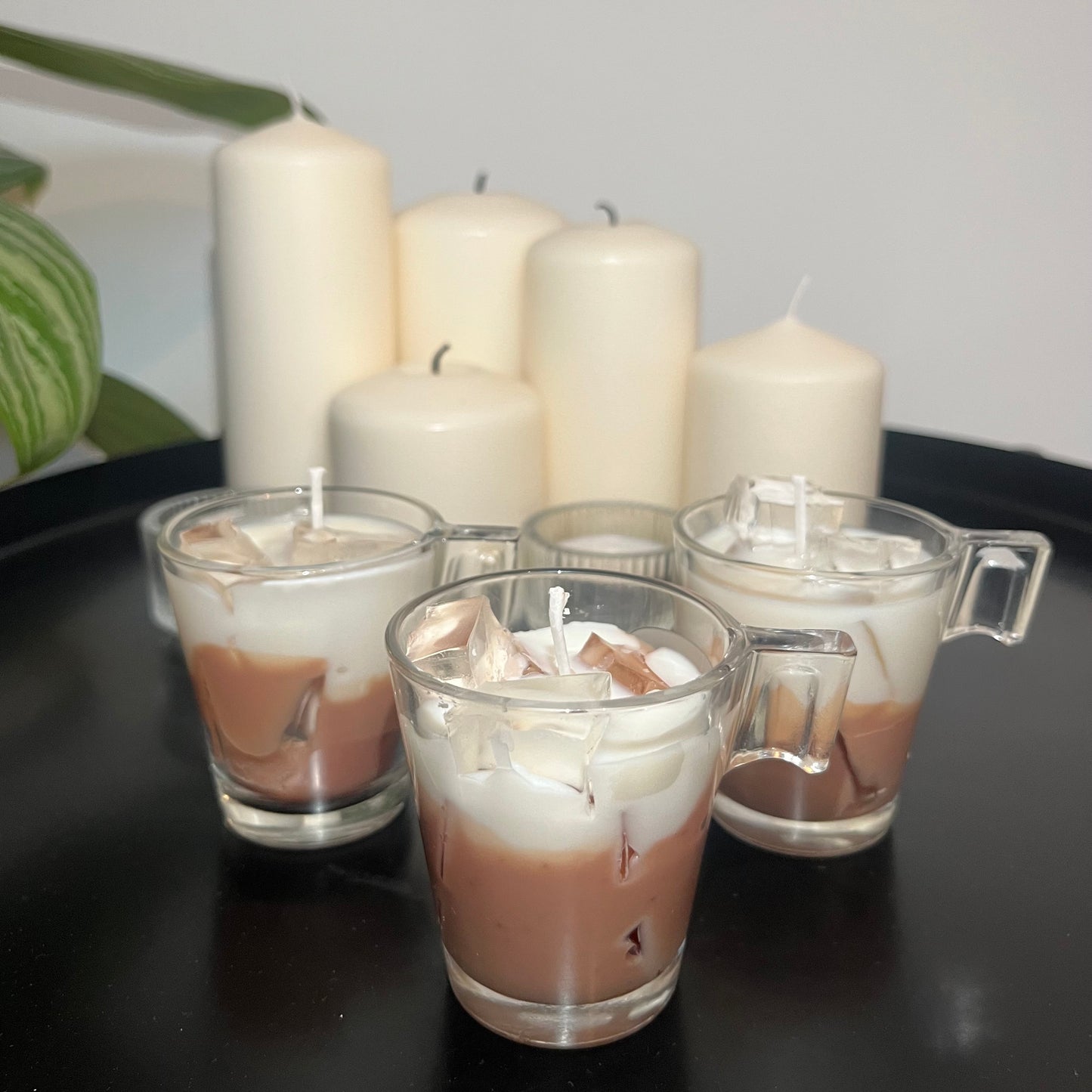 Set of 3 Mini Iced Coffee Candles